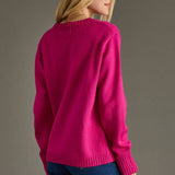 Magenta Merry & Bright Sweater