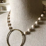 Full Circle Stone Stunner Necklace