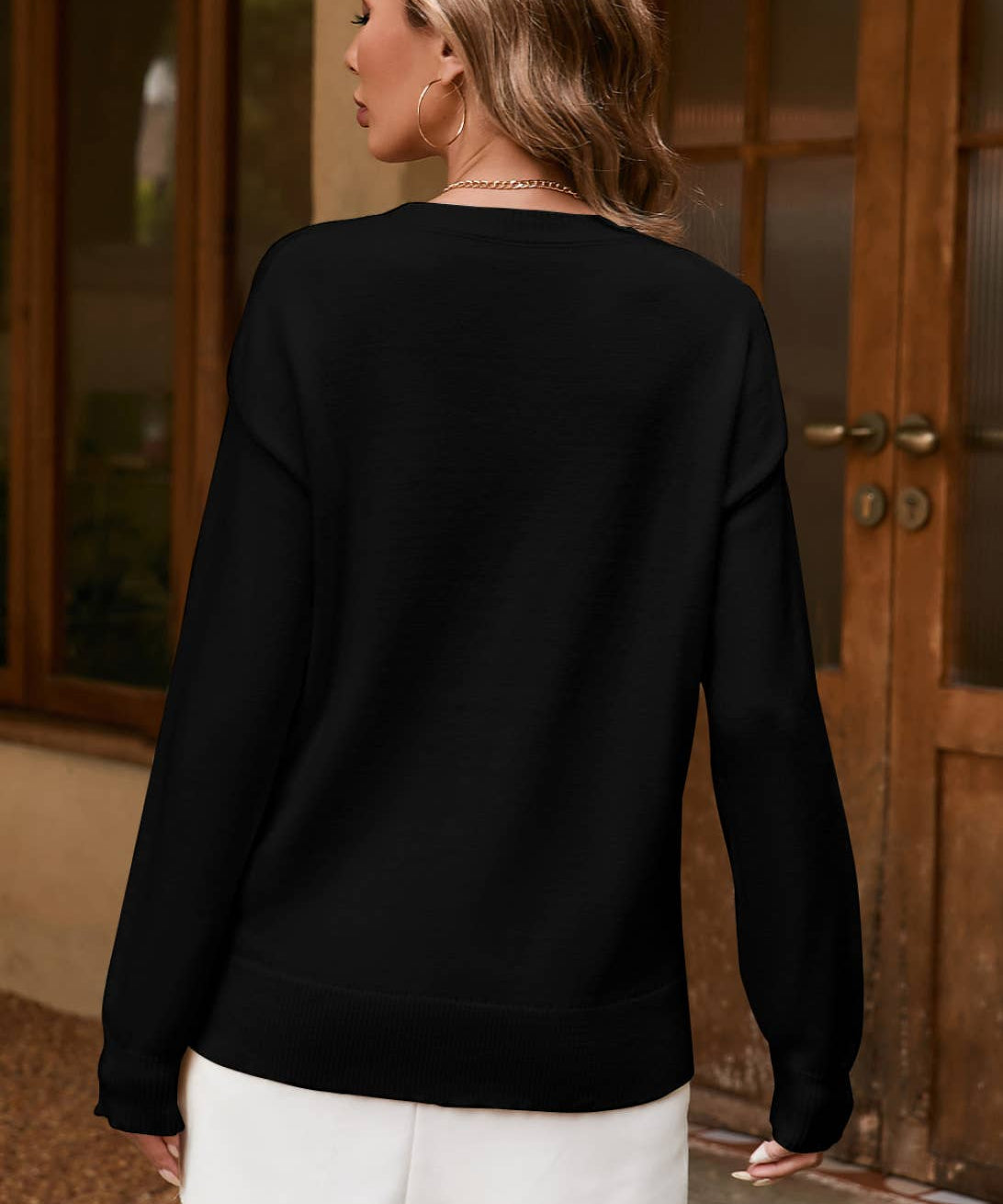 "BOO" Knit Sweater