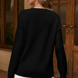 "BOO" Knit Sweater