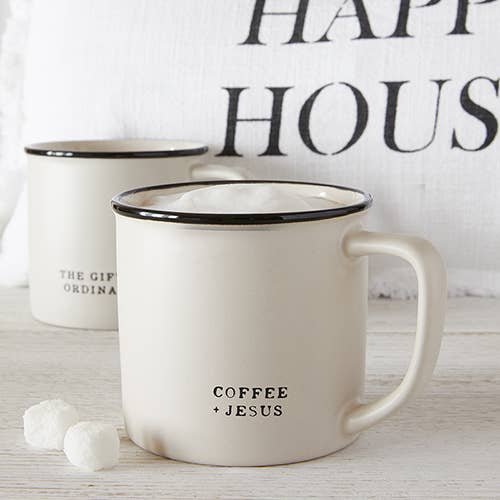 Face to Face Coffee Mug - Coffee + Jesus