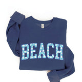 BEACH WITH PATTERN Graphic Sweatshirt