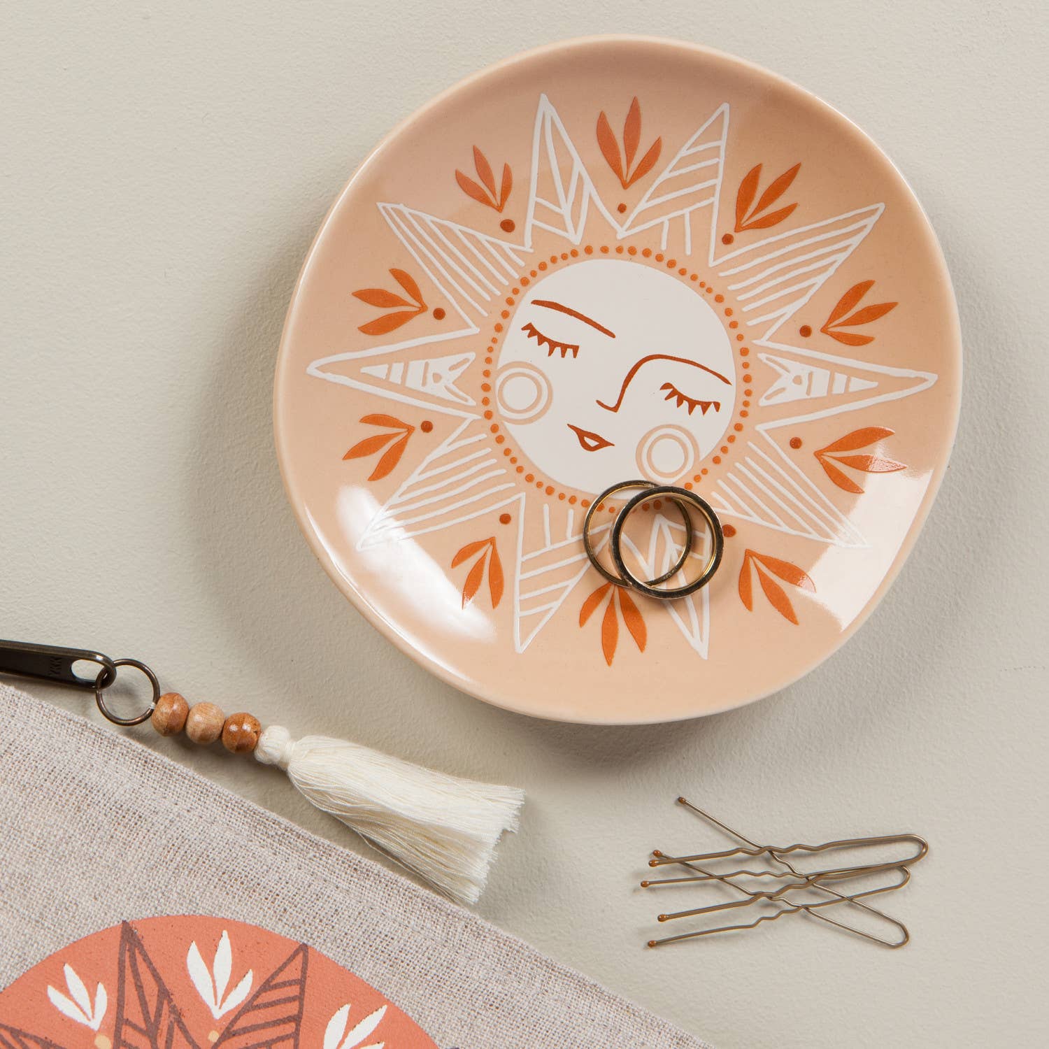 Soleil Ceramic Trinket Tray