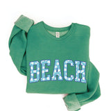 BEACH WITH PATTERN Graphic Sweatshirt