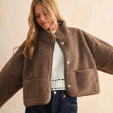 Suede & Sherpa Reversible Jacket
