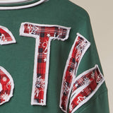 Christmas Back Lettering Sweatshirt