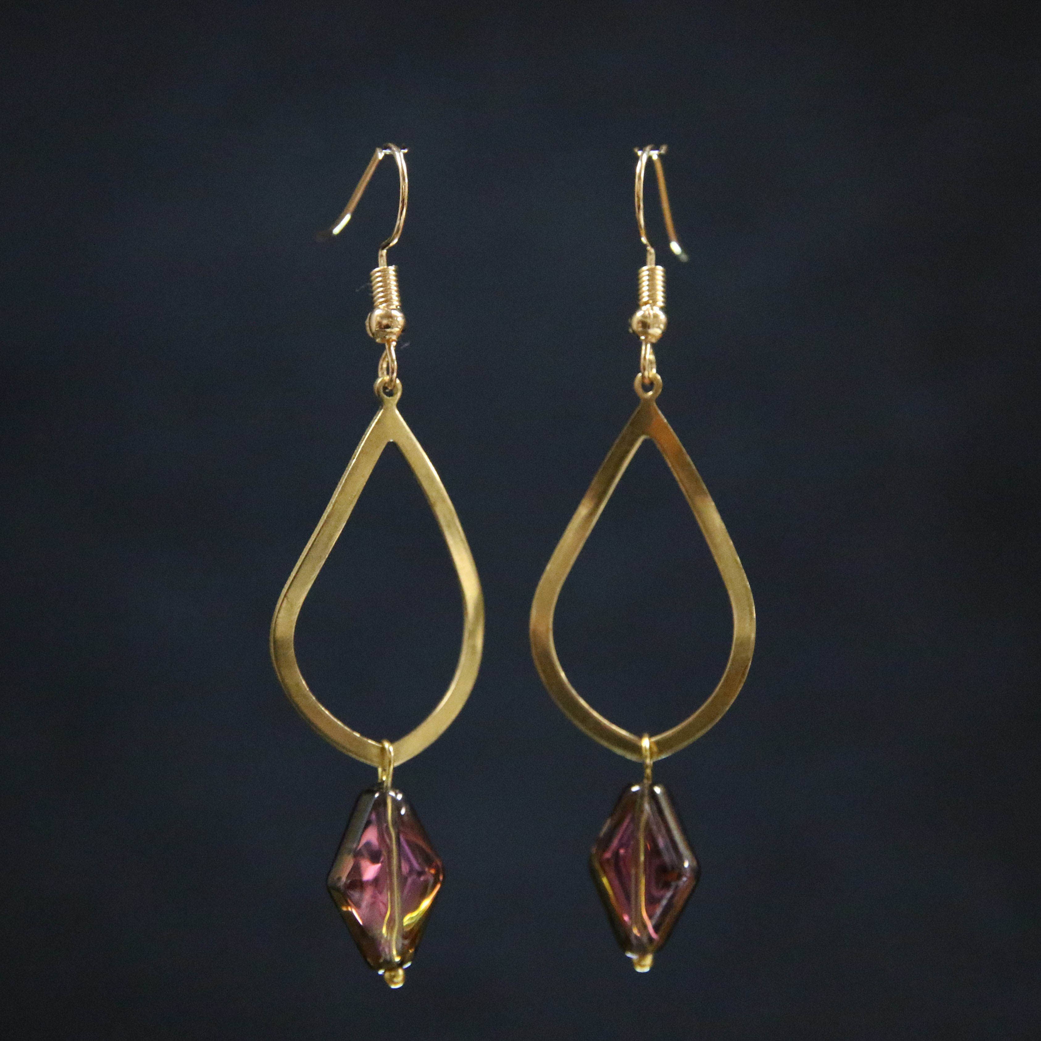Diamond Drop Earrings