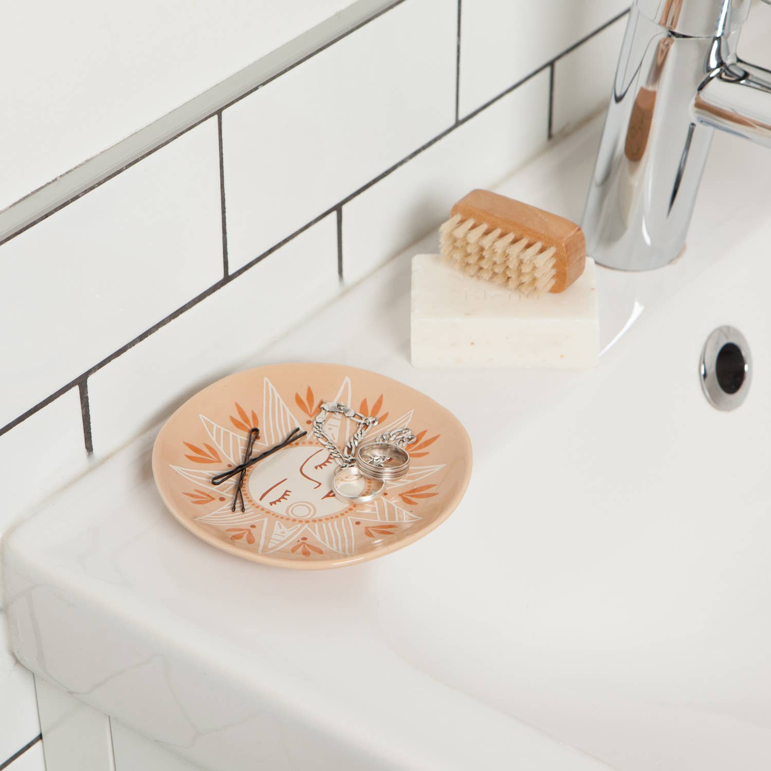 Soleil Ceramic Trinket Tray