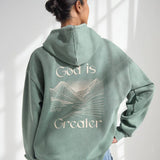 God Is Greater Unisex Hoodie