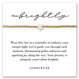 Intentions Cord Bracelet-Star, Inspirational Gift Jewelry