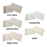 Herringbone Turkish Towels – Organic, Soft & Handwoven