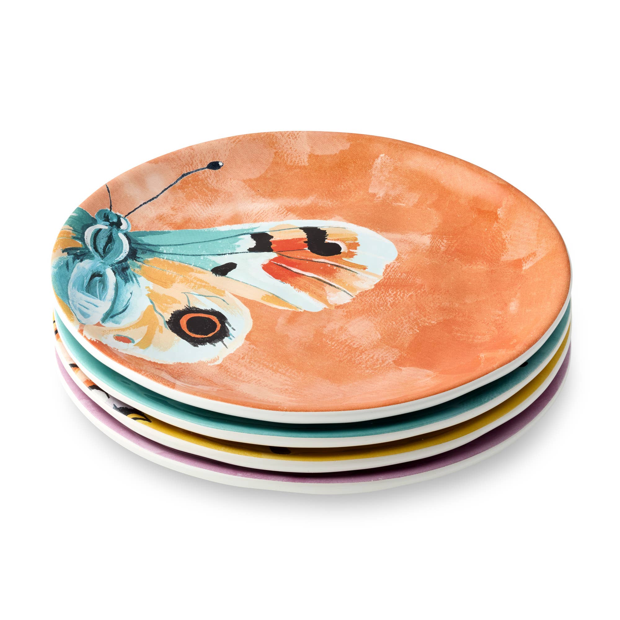 Butterflies Salad Plates