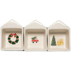 Glitzmas Christmas Dipping Dish W/ Tray Set