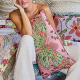 Embroidered Butterfly Throw Soft Pillow Decorative Cushion