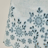 71099 Embroidered Eyelet Washed Skort
