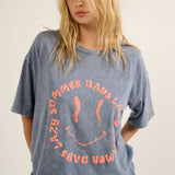 "Lazy Summer Days" Graphic Tee