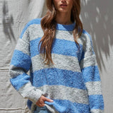 Bold Stripe Wool Sweater