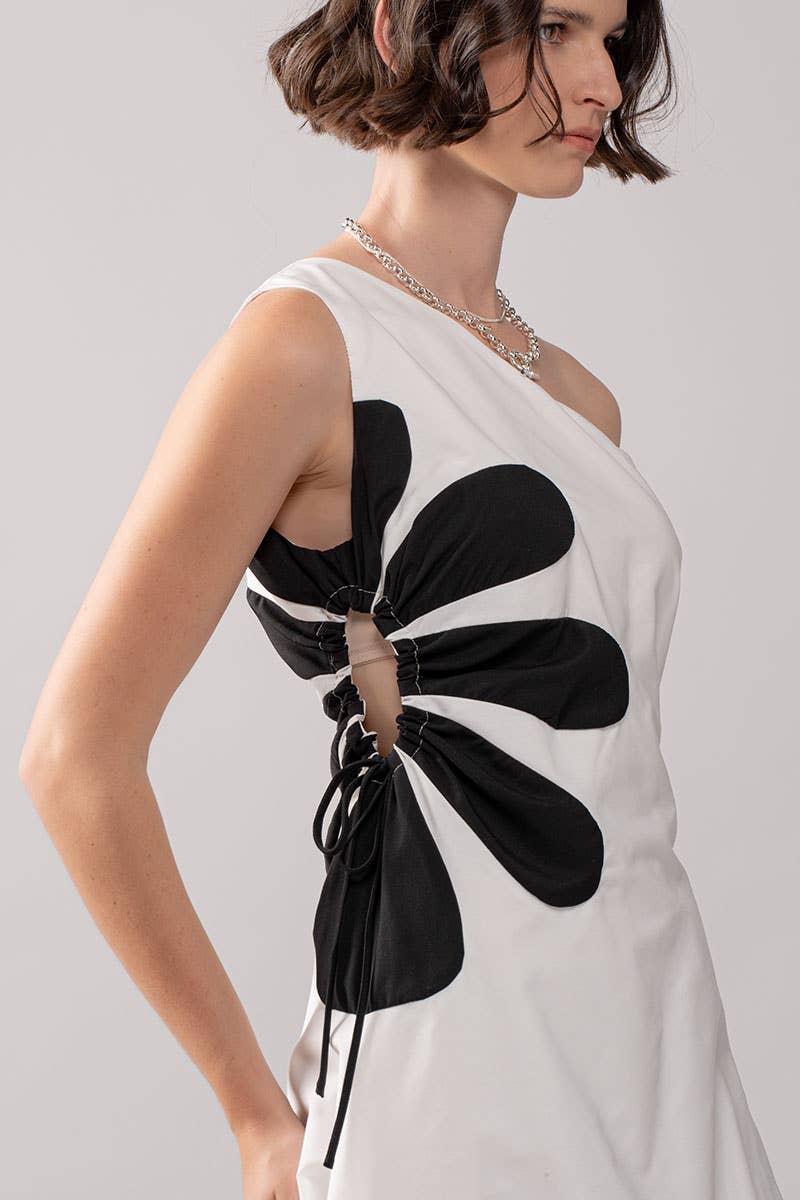 Medallion Bell Sleeve Dress