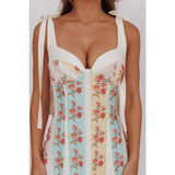 ROMANTIC FLORAL MAXI DRESS / KA0361K