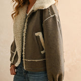 Sherpa Lined Jacket