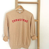"CHRISTMAS" Heather Sweatshirt