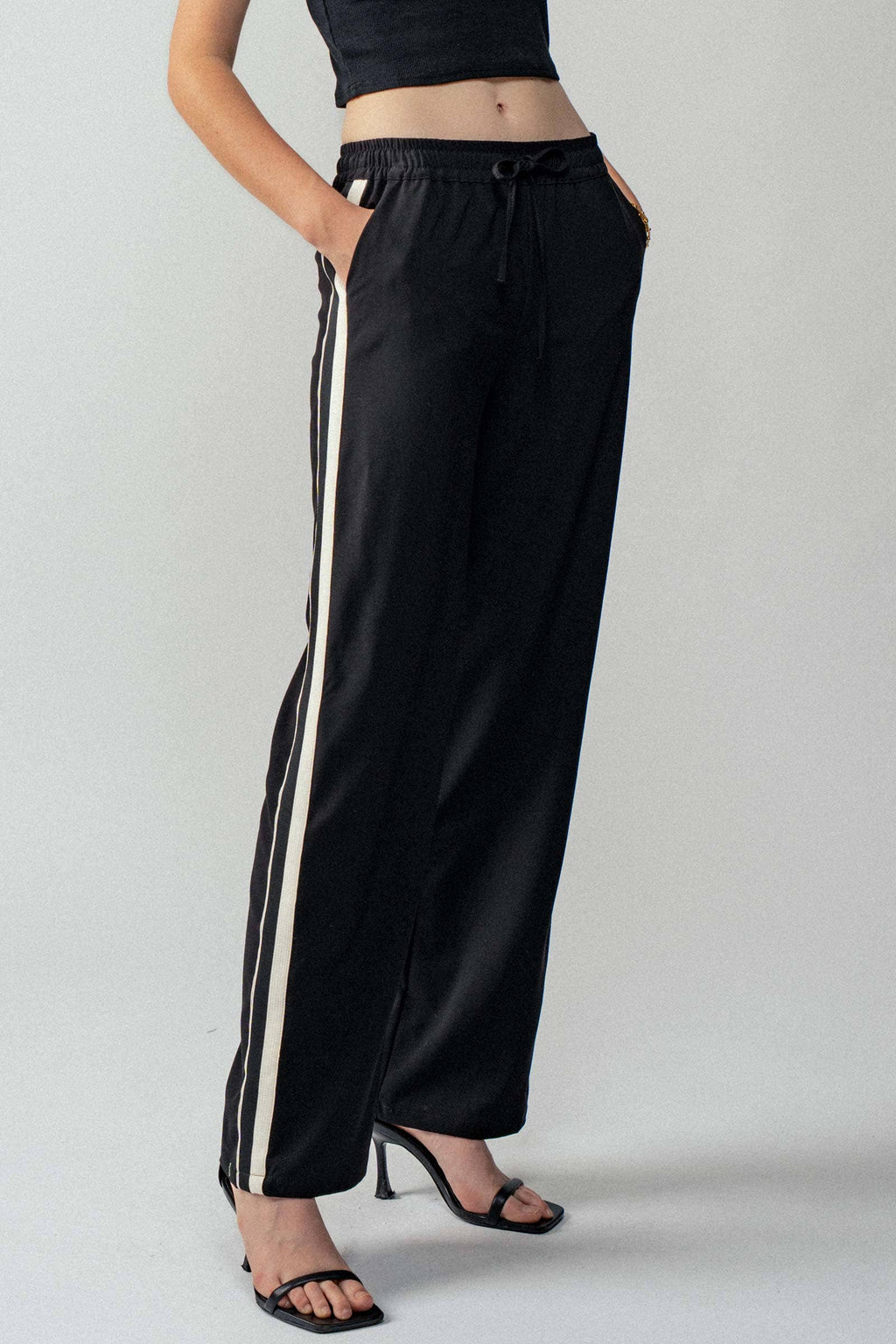 Sporty Stripe Maxi Pants