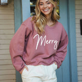 MERRY PUFF Mid Graphic Sweatshirt