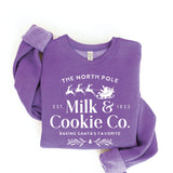 "THE NORTH POLE MILK AND COOKIE CO." Sweatshirt
