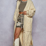 Long Sleeve Open Sweater Cardigan