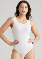 Cotton Seamless Shaping Thong Bodysuit
