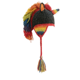 unicorn earflap hat