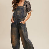 Barrel Jean Denim Overall