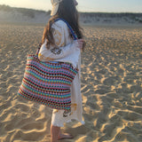 Handwoven Beach Tote Bag