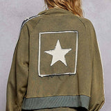 Star Patch Track Jacket