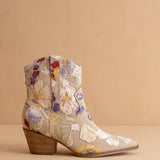 The Wanda | Taupe Western Boot