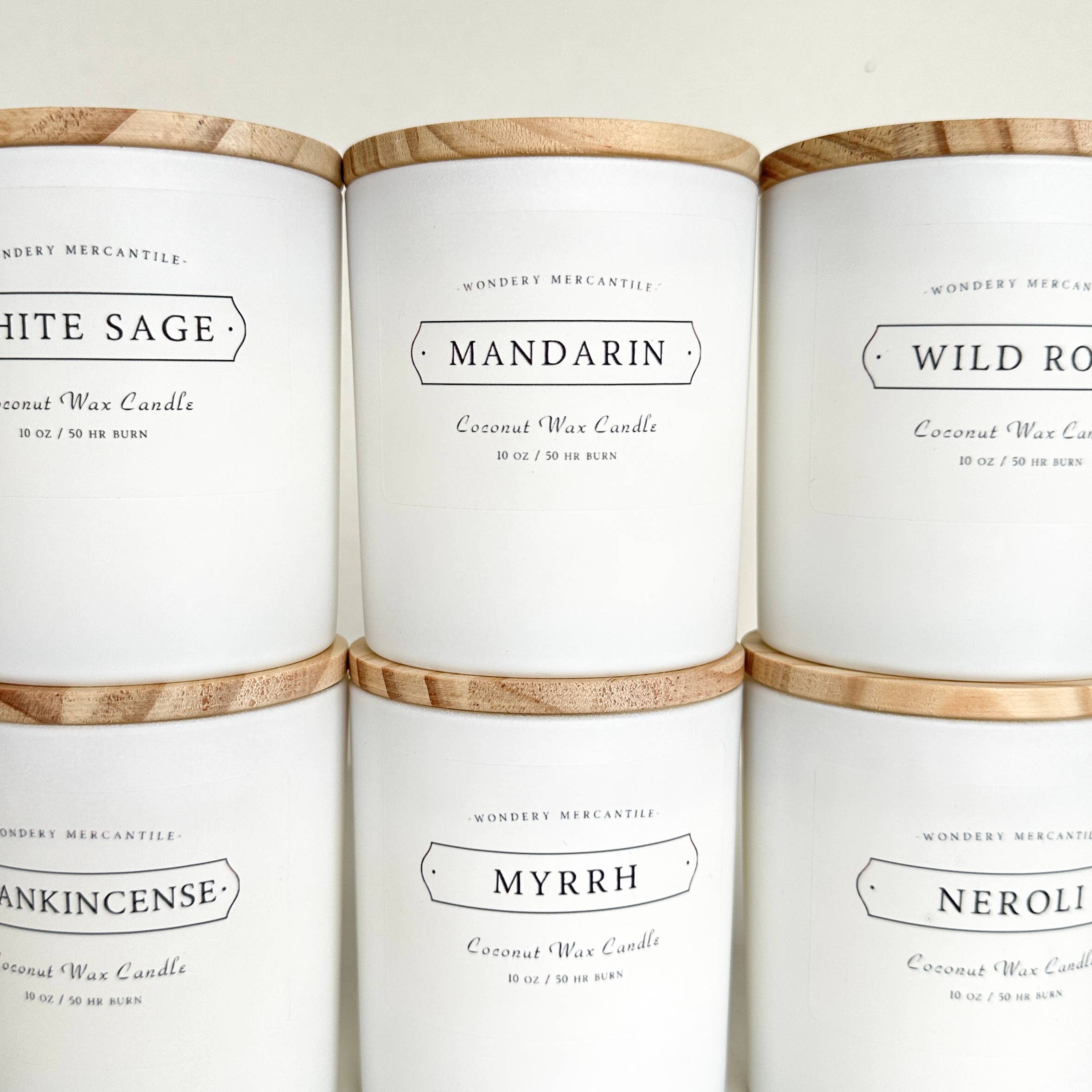 Mandarin Coconut Wax Candle | Citrus, Champaca
