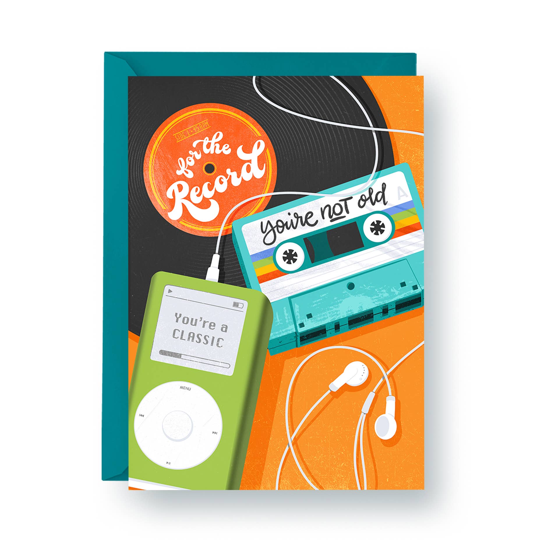 "You're Not Old, You're a Classic" - A2 Birthday Card