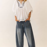 The Striped Barrel Carpenter Culottes Pants