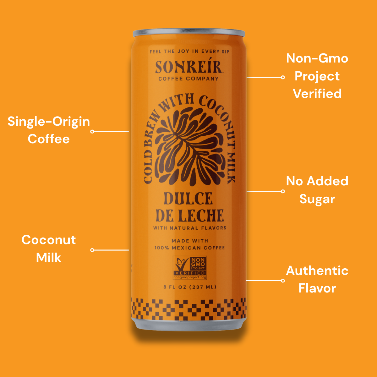Dulce De Leche – Coconut Milk Cold Brew Latte - Available Jan 2026