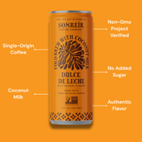 Dulce De Leche – Coconut Milk Cold Brew Latte - Available Jan 2026