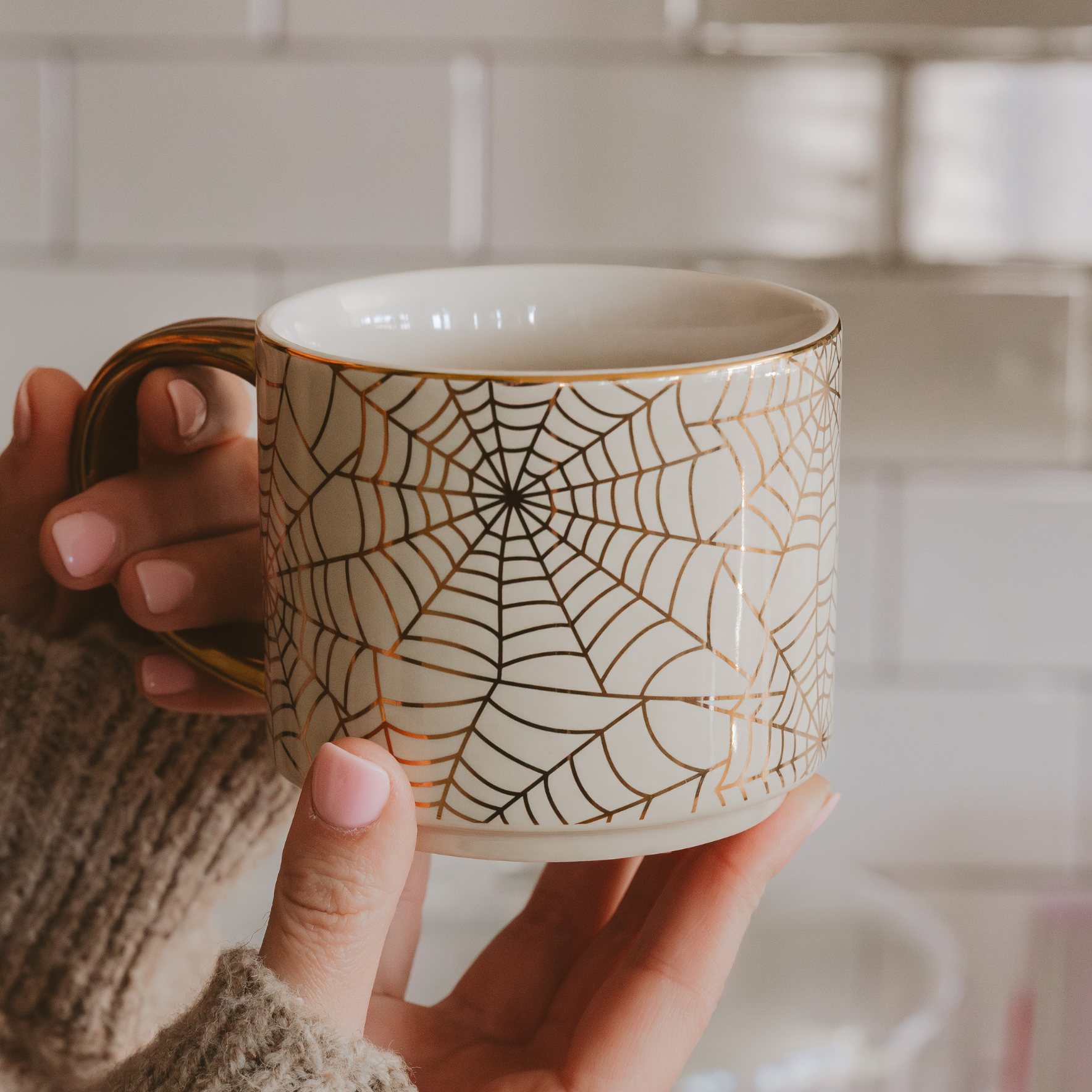 Spiderwebs Mug