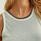 ET7509   ESSENTIAL DOUBLE LAYERED SLEEVELESS RACER BACK TOP
