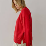 The Asher Sweater | Oversized Cropped Sweater