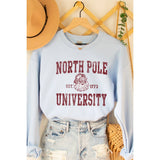 NORTHPOLE UNIVERSITY CHRISTMAS GRAPHIC SWEATSHIRTS